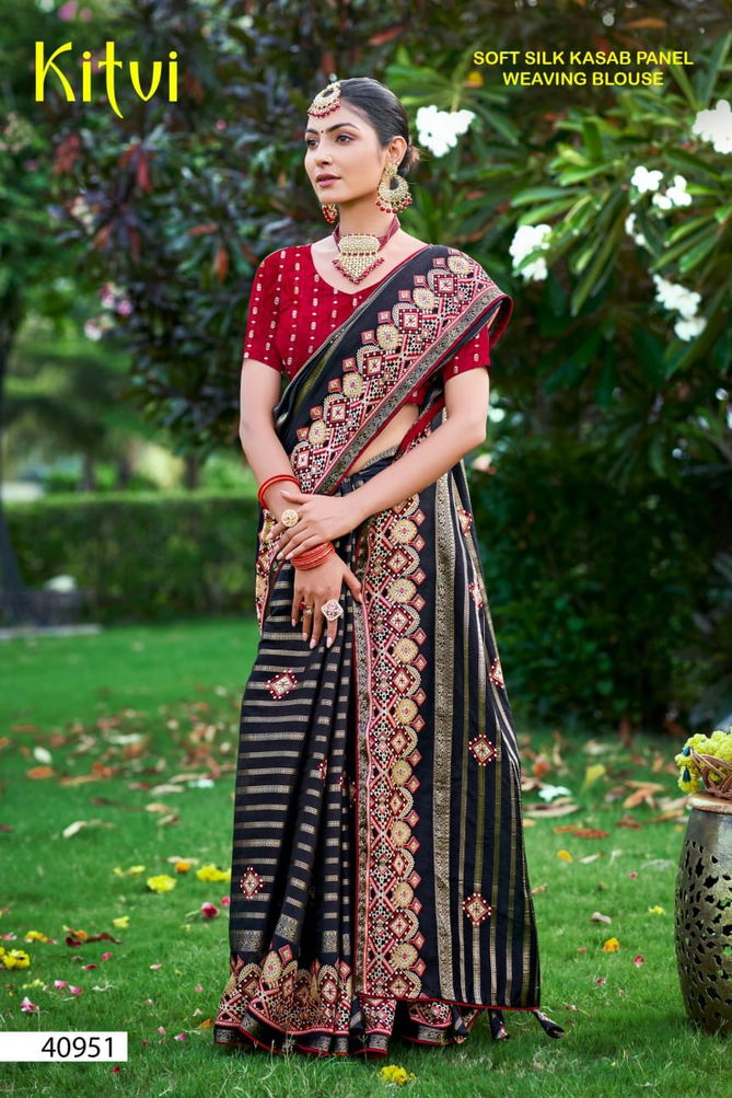 Kitvi  By 5D Designer Weaving Soft Silk Sarees Suppliers In Delhi